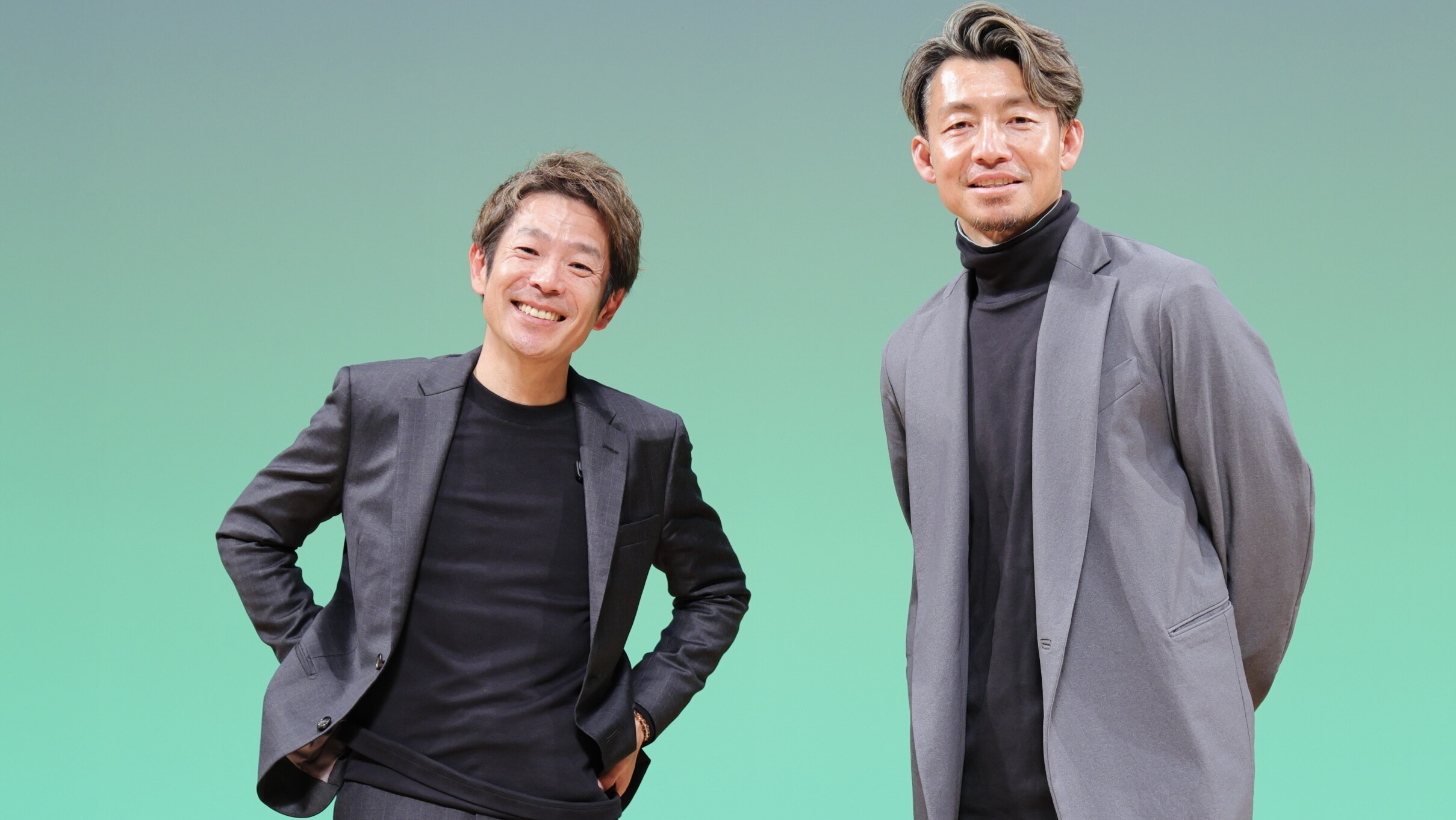 トークライブ終了後の鳥谷敬と清水健